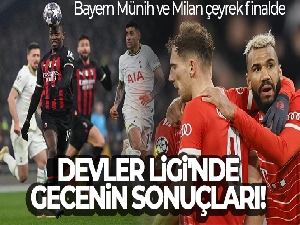 Devler Ligi'nde gecenin sonuçları! Bayern Münih ve Milan çeyrek finalde