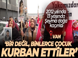 2012 yılında 13 yaşında Şeyma dağa kaçırıldı
