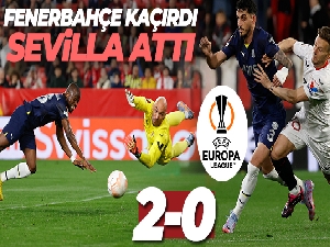 Avrupa Ligi'nde Fenerbahçe, Sevilla'ya 2-0 mağlup oldu