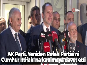 AK Parti, Yeniden Refah Partisi'ni Cumhur İttifakı'na katılmaya davet etti