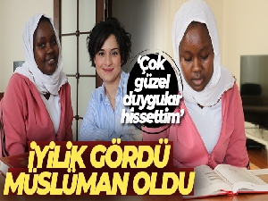 İyilik gördü, Müslüman oldu