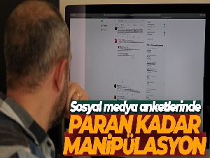 Sosyal medya anketlerinde paran kadar manipülasyon