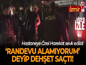 Ege Üniversitesinden randevu alamıyorum deyip tüfekle rastgele ateş açtı