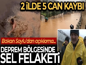 Adıyaman ve Şanlıurfa'da sel felaketi: 5 can kaybı! Bakan Soylu'dan açıklama