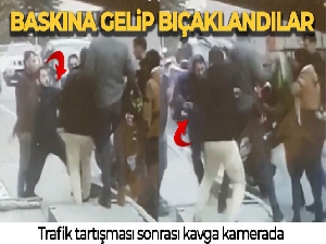İstanbul'da trafik tartışması sonrası kavga kamerada