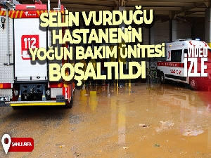 Selin vurduğu hastanenin yoğun bakım ünitesi boşaltıldı