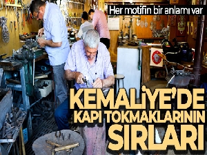 Kemaliye'de kapı tokmaklarının sırları