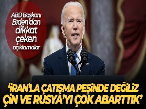 ABD Başkanı Joe Biden'dan dikkat çeken açıklamalar!