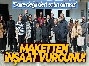 Maketten inşaat vurgunu