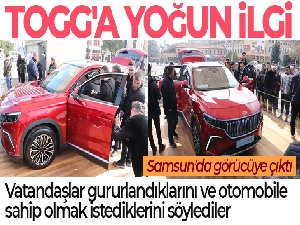 TOGG Samsun'da görücüye çıktı