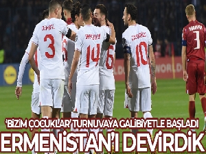 Ermenistan'ı devirdik! A Milli Futbol Takımı, gruba zaferle başladı