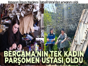 2 bin 200 yıllık parşömen kağıdı, kadın elinde hayat buluyor