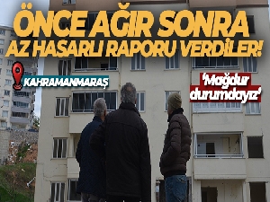 Önce ağır, sonra az hasarlı raporu verdiler: Site sakinleri tekrardan detaylı inceleme istedi