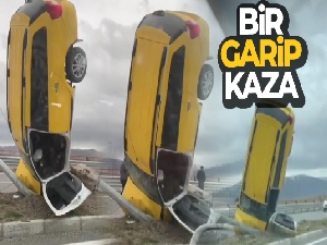 Van'da bir garip kaza