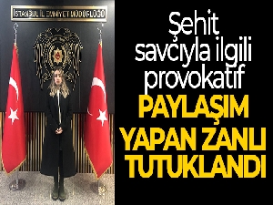 Şehit savcıyla ilgili provokatif paylaşım yapan zanlı tutuklandı