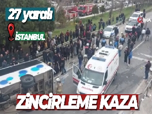 Silivri'de zincirleme trafik kaza: 28 yaralı
