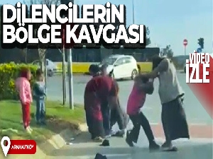Arnavutköy'de dilencilerin bölge kavgası