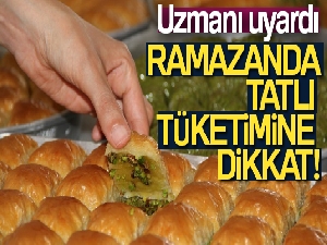 Beslenme uzmanı uyardı, haftada iki porsiyondan fazla tatlı tüketilmemeli