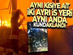 Ölüdeniz'de aynı kişiye ait iki ayrı iş yeri aynı anda kundaklandı