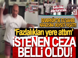 Zam isteyip kiracısını çatalla yaralayan ev sahibine 24 yıla kadar hapis talebi