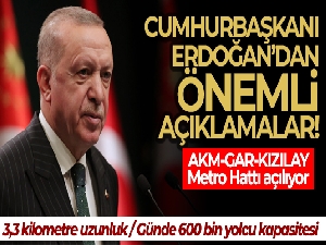 Cumhurbaşkanı Erdoğan: 'Geçmişte CHP'ye yöneltmedik itham bırakmayanlar, Kılıçdaroğlu'nun eteğine dört elle sarıldılar'