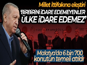 Cumhurbaşkanı Erdoğan: 'Bu seçimler Türkiye'nin çeyrek ve yarım asrını da belirleyecek'