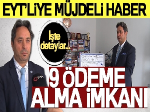 Sosyal Güvenlik Başuzmanı Karakaş: 'Nisan ayında emekli olan bir EYT'li 9 ödeme alma imkanına sahip olacak'