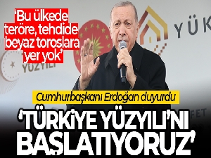 Cumhurbaşkanı Erdoğan: 'Milletimizin geleceğinde eli kanlı canilerin cirit attığı bir Türkiye fotoğrafına asla yer yok'