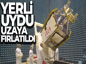 İMECE uydusunun uzay yolculuğu başladı