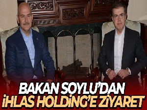 İçişleri Bakanı Süleyman Soylu'dan İhlas Holding'e ziyaret