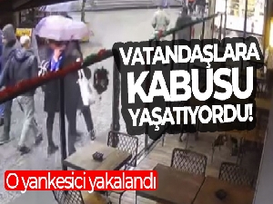 Beşiktaş'ta kadınların kabusu yankesici suçüstü yakalandı