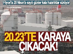 Karadeniz Gazı 20.23'te karaya çıkacak
