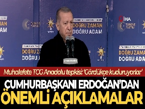 Cumhurbaşkanı Erdoğan, seçim vaatleri üzerinden Kılıçdaroğlu'na yüklendi