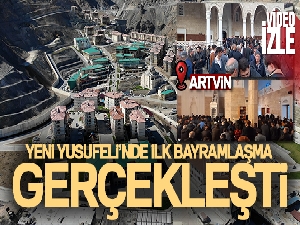 Yeni Yusufeli'nde ilk bayramlaşma gerçekleşti