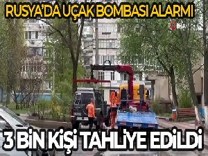 Rusya'nın Belgorod kentinde uçak bombası alarmı: 3 bin kişi tahliye edildi