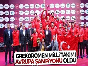 Grekoromen Milli Takımı, Avrupa şampiyonu oldu