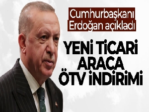 Cumhurbaşkanı Erdoğan'dan esnafa müjde