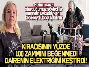 Kiracısının yüzde 100 zammını beğenmedi, dairenin elektriğini kestirdi
