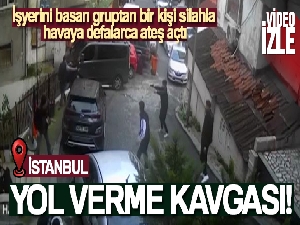 İstanbul'da dehşet anları kamerada!
