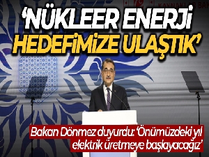 Bakan Dönmez: '35 milyon ton karbon salımının önüne geçmiş olacağız'