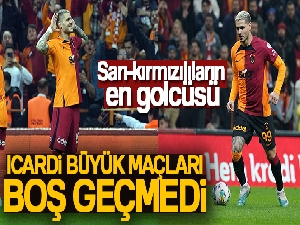 Mauro Icardi büyük maçları boş geçmedi