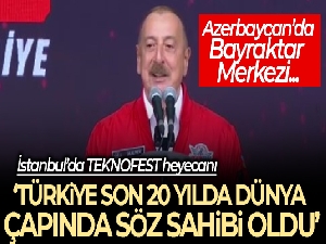 Azerbaycan Cumhurbaşkanı Aliyev: 'Yakın gelecekte Kızılelma Azerbaycan semalarında da olacaktır'