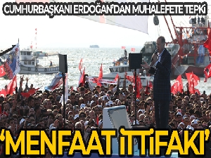 Cumhurbaşkanı Erdoğan'dan 6'lı masa tepkisi: "Bizzat kendilerinin ‘kumar masası' dedikleri masa, rulet masası çıktı"