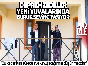 Depremzedeler yeni yuvalarında buruk sevinç yaşıyor