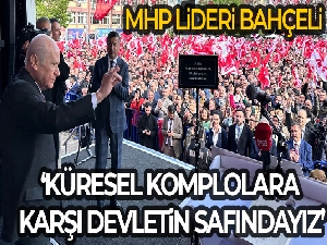 MHP Genel Başkanı Bahçeli: 'Şarlatanlar kulübünün Cumhurbaşkanı adayı Kemal Kılıçdaroğlu'dur'