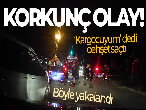 'Kargocuyum' dedi dehşet saçtı: Cinayet şüphelisi Tokat'ta yakalandı