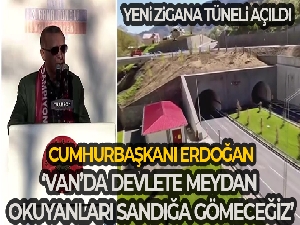 Cumhurbaşkanı Erdoğan: 'Van'da devlete meydan okuyanları sandığa gömeceğiz'