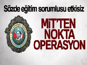 MİT'ten nokta operasyon