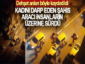 Pendik'te kadını darp eden şahsa mahalleliden tepki