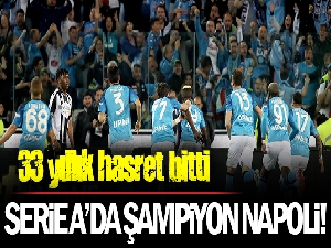 Napoli 33 yıl sonra şampiyonluğunu ilan etti